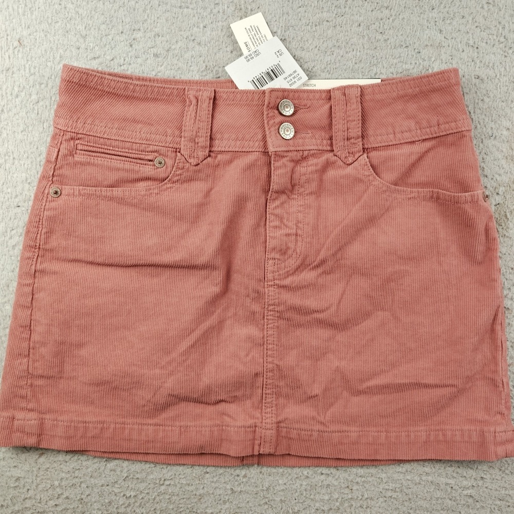American Eagle Mini Skirt Corduroy High Rise Stretch‎ Size 2 NWT